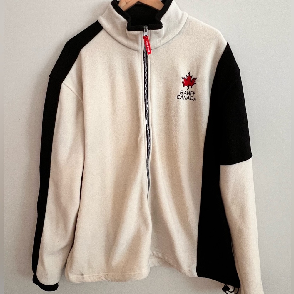 Vintage Banff Canada Fleece Zip Up